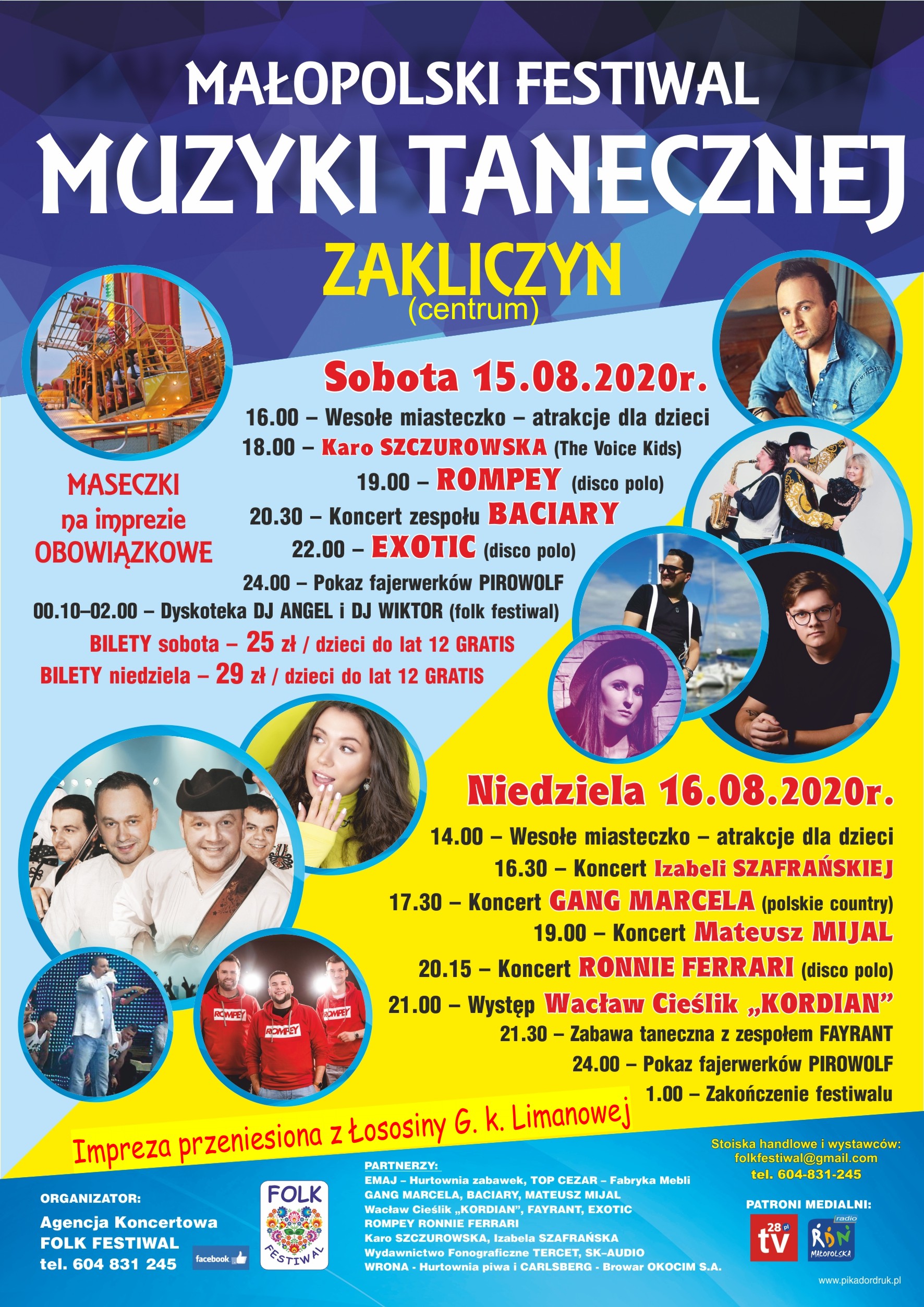NOWY plakat zakliczyn