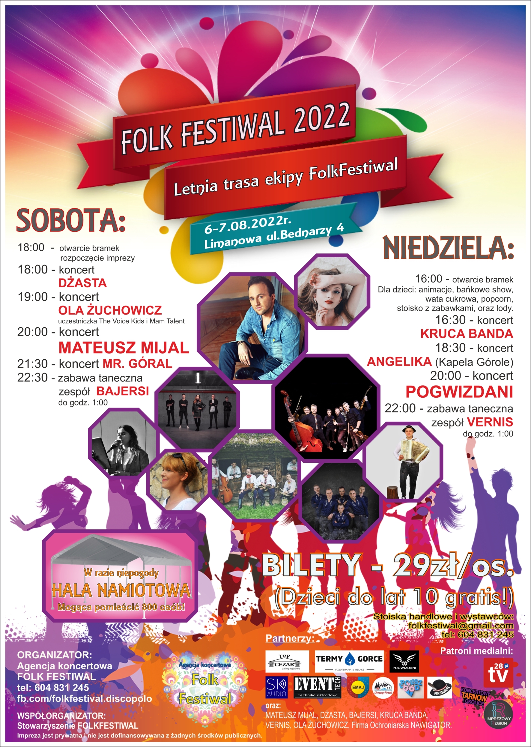 Plakat ŁOSOSINA G 2022 maly