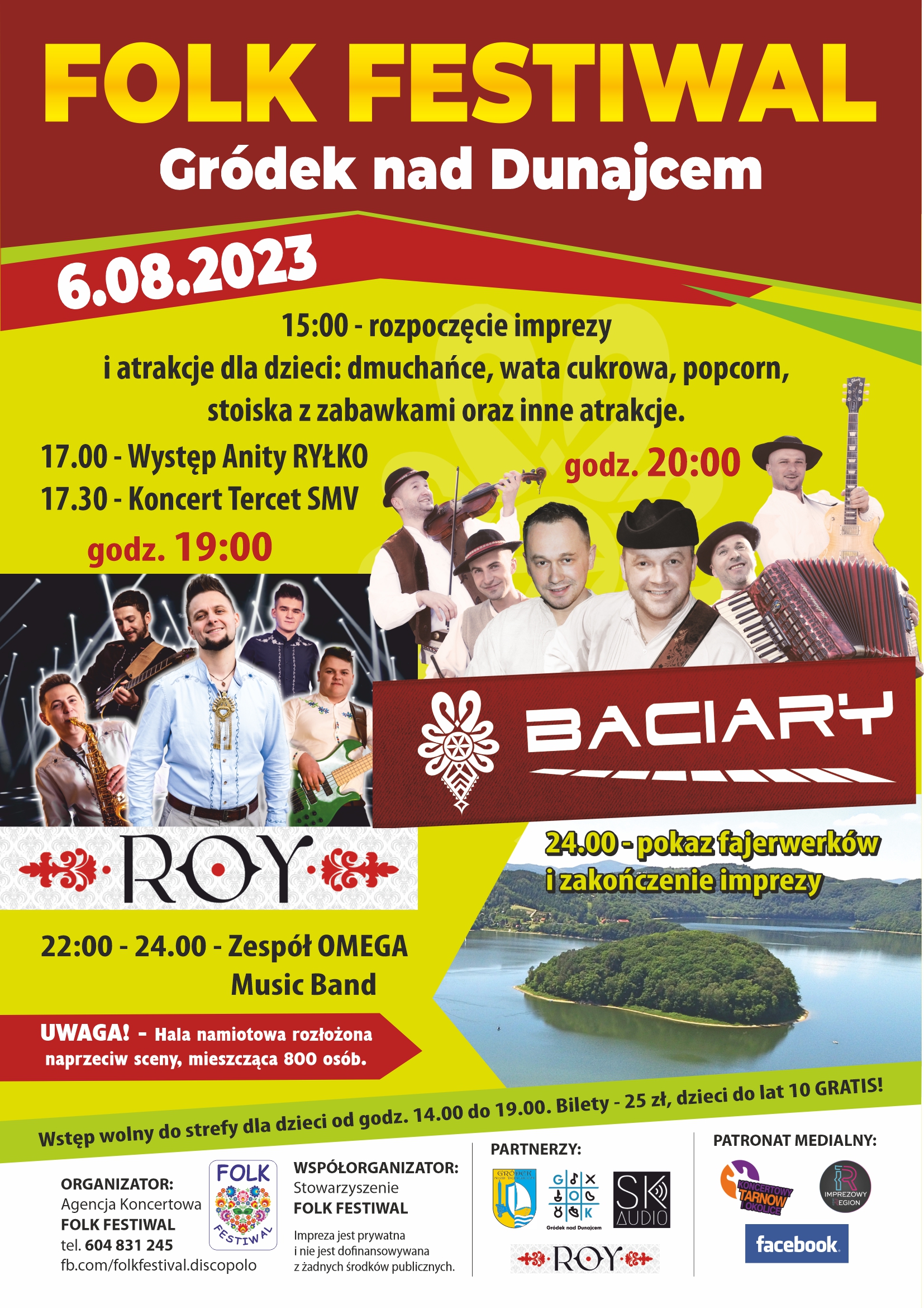 plakat Grodek Dni Jeziora Roznowskiego nowy